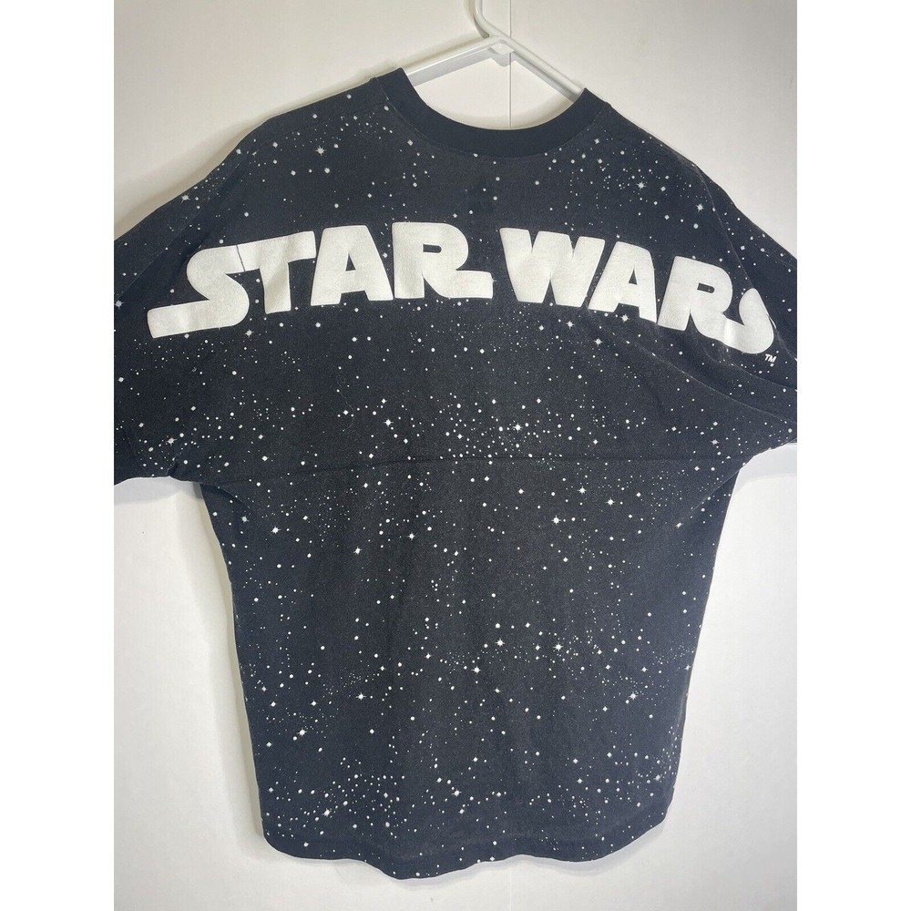 Disney Star Wars Spirit Jersey M Rebels Vs Imperial L/S Black Shirt Galaxy Error